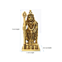 Brass Kartikeya Idol KBH07268