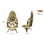 Brass Laxmi Diya KBH07270
