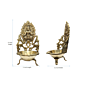 Brass Laxmi Diya KBH07270