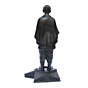 Brass Big Fiber Sardar Statue KBH07282