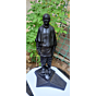 Brass Big Fiber Sardar Statue KBH07282