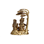 Brass Radha Krishna Under Tree Statue KBH07288