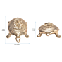 Brass Tortoise Ganesh Statue KBH07289