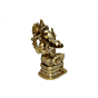 Brass Ganesha Sitting on Bajath Idol KBH07293