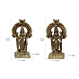 Brass Vishnu Laxmi Idol KBH07298