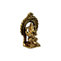 Brass Kaman Small Ganesh Idol KBH07301