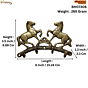 Brass Horse Design Keyholder KBH07306