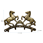 Brass Horse Design Keyholder KBH07306