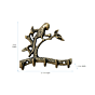 Brass Parrot Design Keyholder KBH07307
