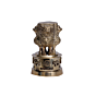 Brass Ashoka Stambh Small Showpiece KBH07311