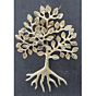 Brass Wall Hanging Small Tree KBH07327