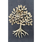 Brass Wall Hanging Small Tree KBH07327