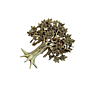Brass Wall Hanging Medium Tree KBH07328