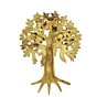 Brass Wall Hanging Medium ,1 Tree KBH07331