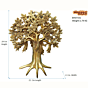 Brass Wall Hanging Medium ,1 Tree KBH07331