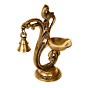 Brass Diya with Bell KBH07333