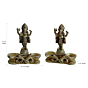 Brass Ganesh Diya KBH07335