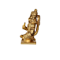 Brass Small Hanuman Idol KBH07350
