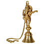 Brass Ganesh Bell Hanging KBH07354