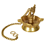 Brass Diya with Peacock KBH07356