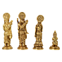 Brass Ram Darbar Set Idol KBH07359