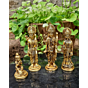Brass Ram Darbar Set Idol KBH07359