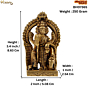 Brass Dattatreya Idol KBH07365