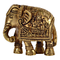 Brass Elephant Showpiece KBH07369