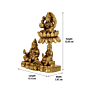 Brass DhanKunji Dhankuber Laxmi KBH07371