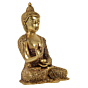 Brass Meditating Buddha Idol KBH07373