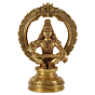 Brass Lord Ayyappa Frame Idol KBH07375