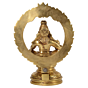 Brass Lord Ayyappa Frame Idol KBH07375