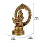Brass Lord Ayyappa Frame Idol KBH07375