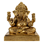 Brass Dagdu Ganesh Idol KBH07377