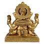 Brass Dagdu Ganesh Idol KBH07377