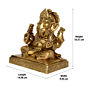 Brass Dagdu Ganesh Idol KBH07377