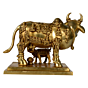 Brass Cow & Calf Idol KBH07378