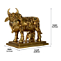 Brass Cow & Calf Idol KBH07378