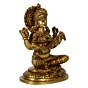 Brass Goddess Saraswati Idol KBH07379