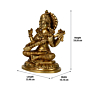 Brass Goddess Saraswati Idol KBH07379
