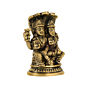 Brass Vishnu Laxmi Sitting on Shesnag statue  KBH07384