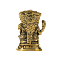 Brass Vishnu Laxmi Sitting on Shesnag statue  KBH07384