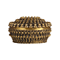 Brass Round Jewelry Box Small KBH07393