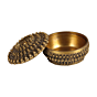 Brass Round Jewelry Box Small KBH07393