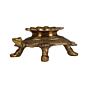 Brass Shankh Stand with Tortoise KBH07400