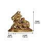 Brass Nandi Idol KBH07411