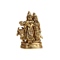 Brass Radha Krishna Small Idol KBH07412