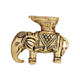 Brass Elephant Diya KBH07417