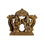Brass Ganesh Laxmi Idol KBH07420