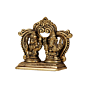 Brass Ganesh Laxmi Idol KBH07420